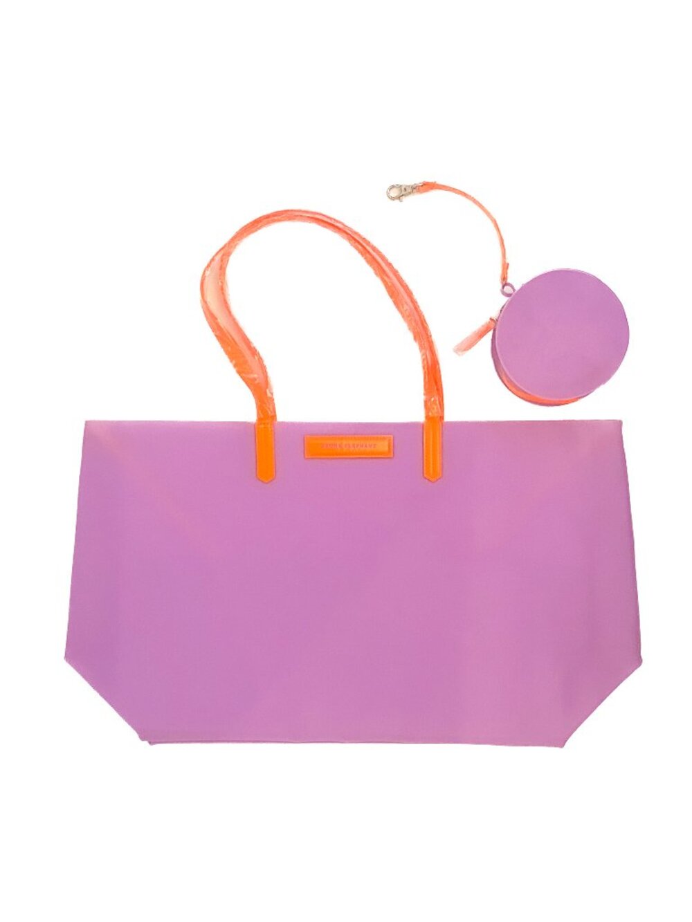 New Purple Jelly Tote Bag with Coin Purse Drunk Elephant